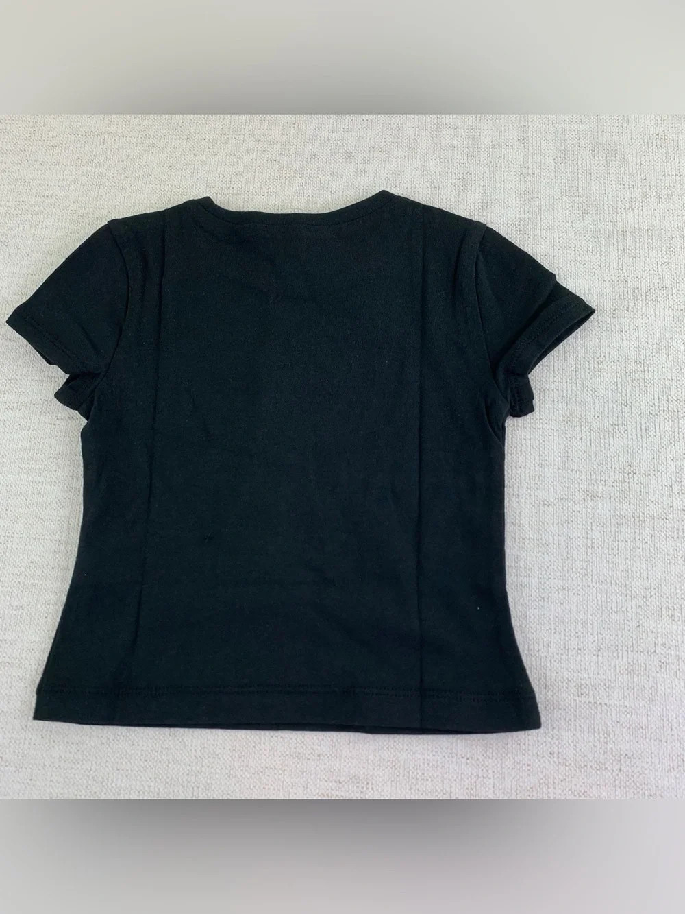 Crewcuts new Girls' shrunken T-shirt in vintage jersey short sleeve light weight